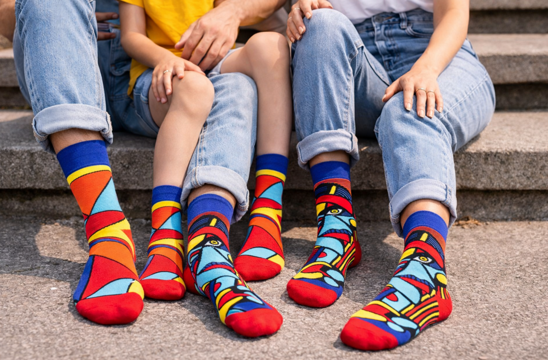 odd socks UK l mismatched socks l novelty socks UK l colourful socks UK
premium cotton socks l designer socks