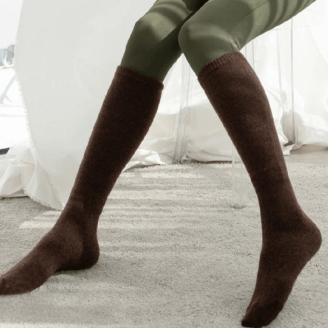 luxury bed cashmere socks | schoolgirl cashmere socks | soft Cashmere warm socks