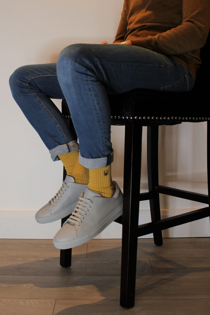  British-designed bamboo socks | premium ribbed socks men | vibrant men’s dress socks | eco-friendly men’s socks | moisture-w menicking bamboo socks | luxury sock gift