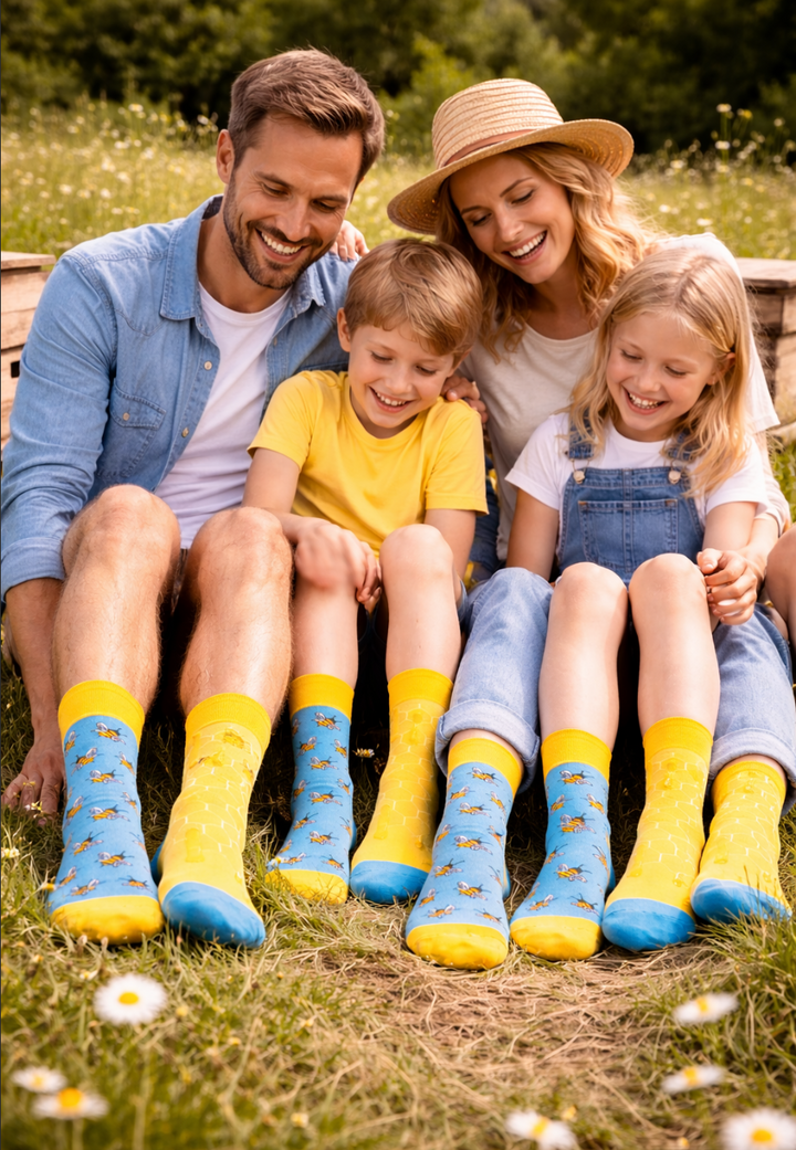 colorful cotton socks l matching family socks