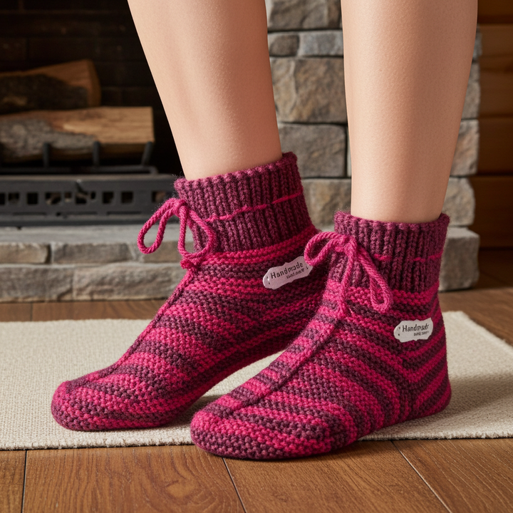 Handmade cosy socks | Luxury indoor slipper socks