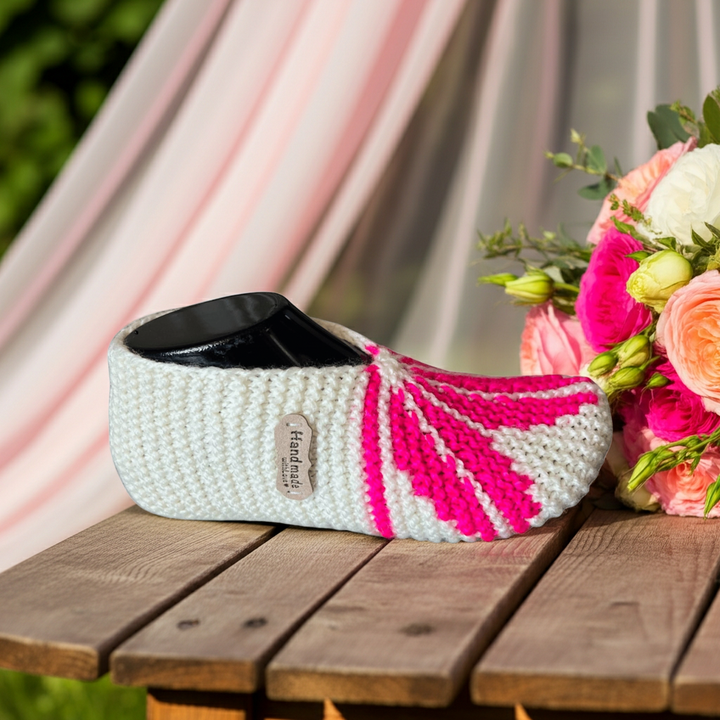 Handmade slipper socks | Cashmere blend socks | Knitted wool slippers | Ethical handmade socks | Bedtime slipper socks