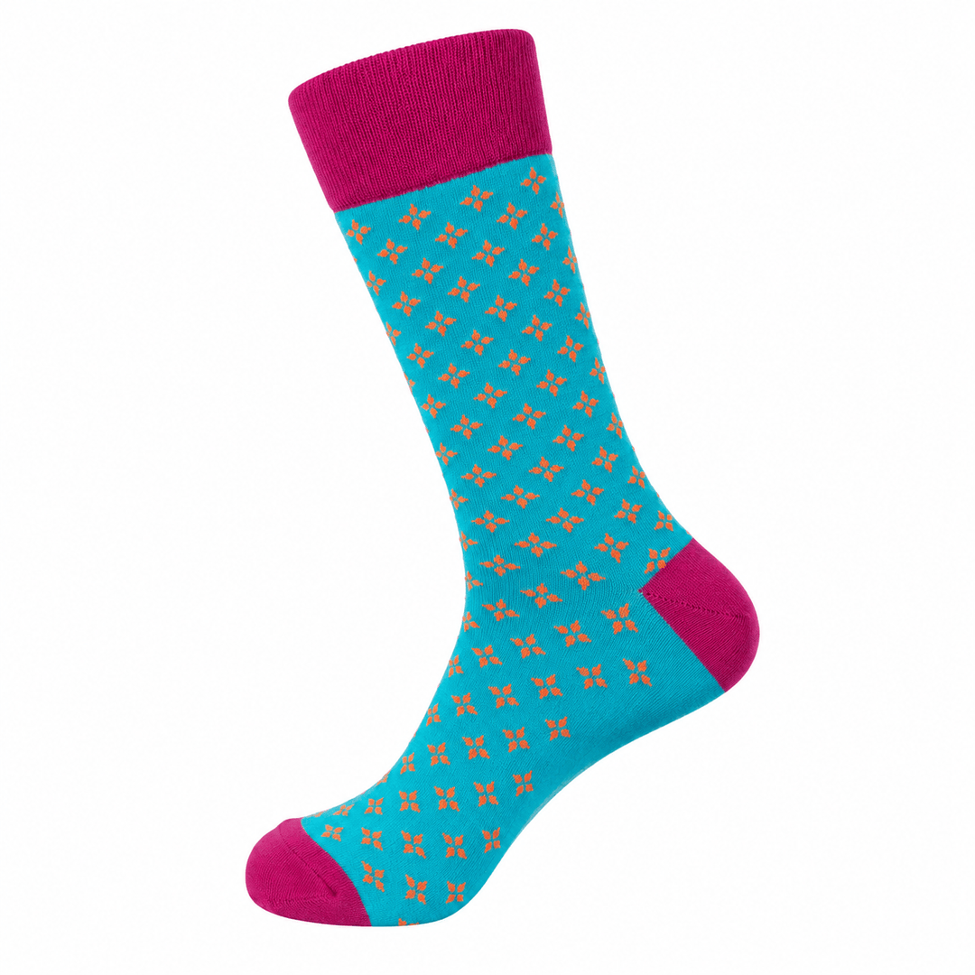 Heritage Socks | Diamond Pattern Socks | Men's Dress Socks | Sock Geeks