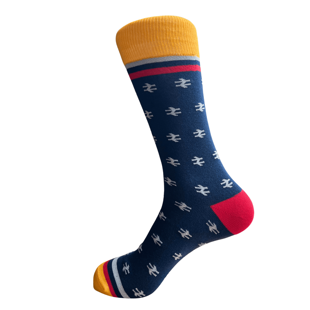 InterCity socks | retro train socks | British Rail socks | organic cotton socks | men’s novelty socks