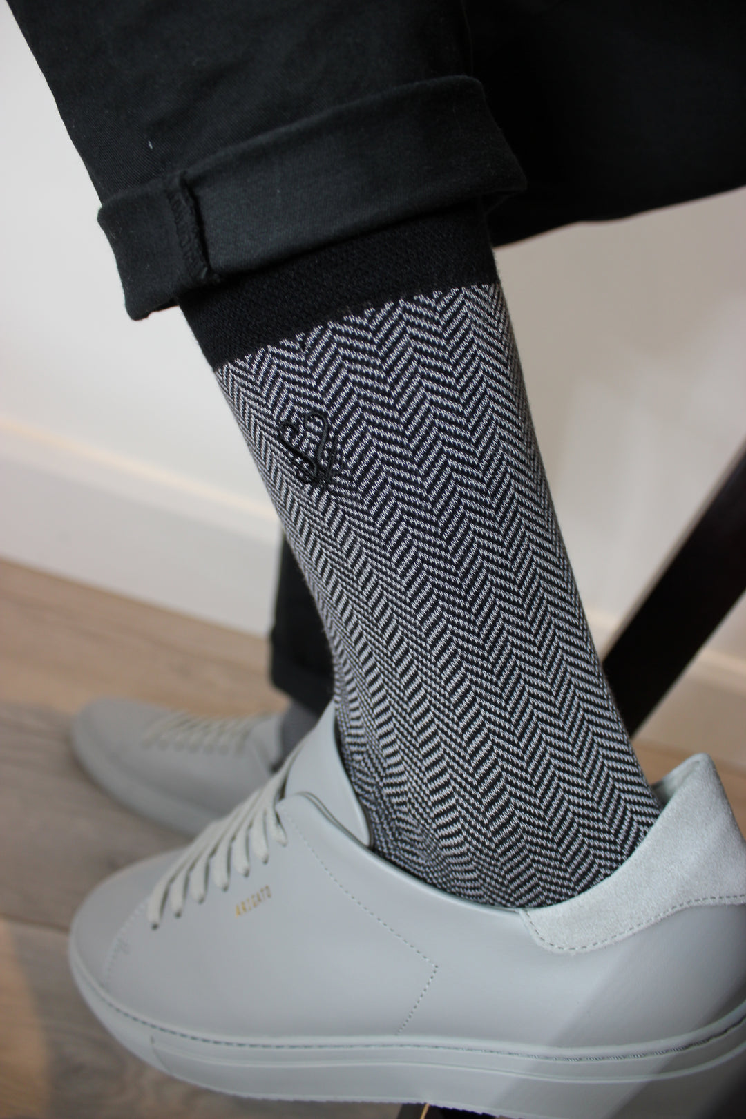 men’s bamboo socks UK | premium herringbone pattern socks | breathable bamboo socks | London Sock Company