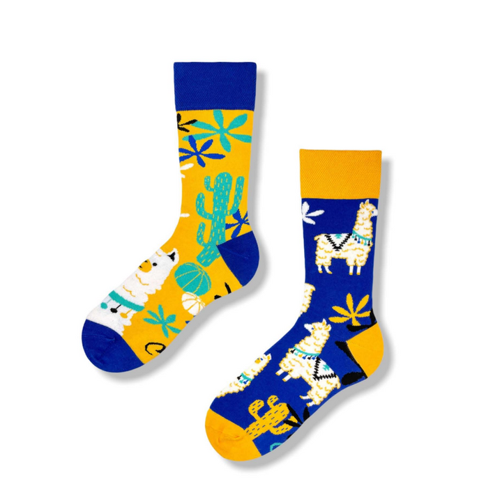 odd socks UK | mismatched socks | llama socks UK | animal socks UK | sock geeks