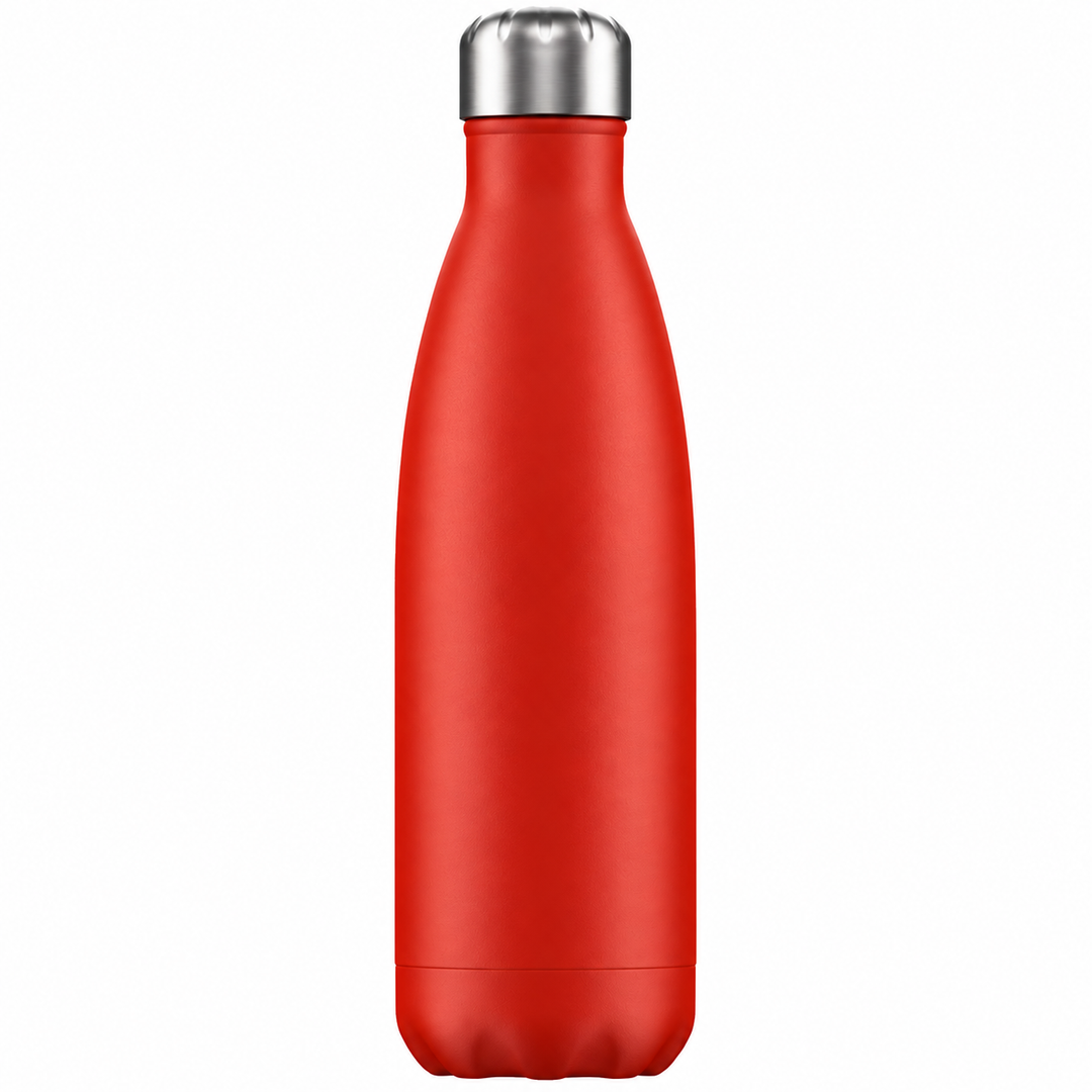 RED Stainless Steel Water Bottle | Luxury Water Bottle Gift | Reusable Water Bottle