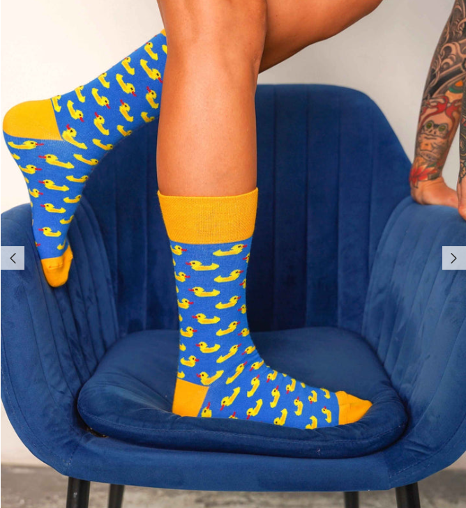 rubber duck socks UK | novelty socks UK | fun socks UK | quirky socks UK | colourful socks UK | Sock Geeks
