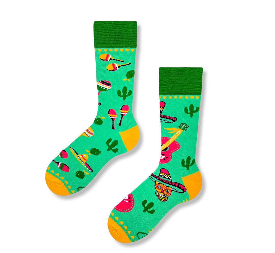 odd socks UK | mismatched socks | Mexican socks UK | novelty socks UK | colourful socks UK 