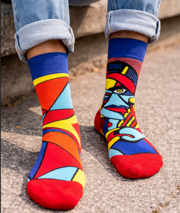 mismatched socks l odd socks l unique sock gifts