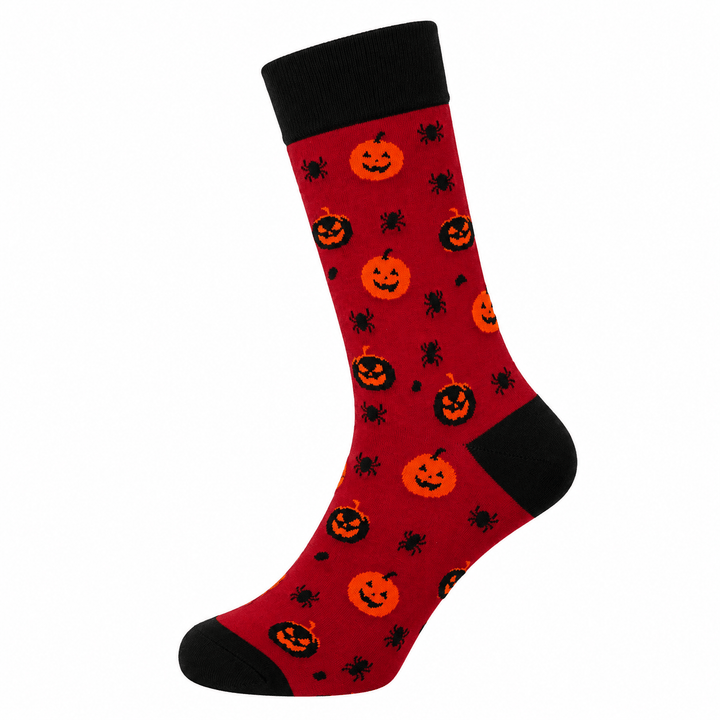 Halloween socks, pumpkin socks, pumpkin cotton socks