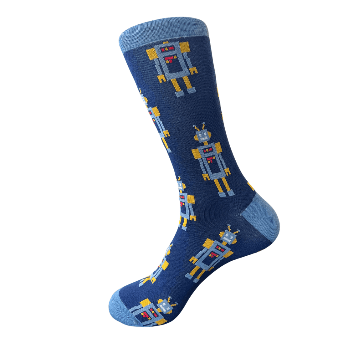  Novelty Bamboo Socks | Robot socks | OpenAI Socks | AI revolution | Novelty socks | Sock Geeks