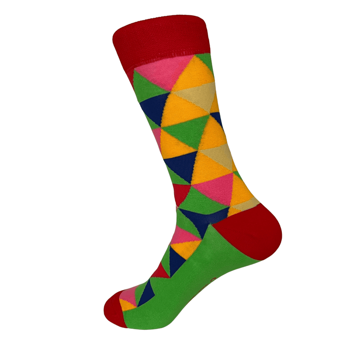 Diamond socks | Gem-inspired patterns | Colorful sock designs | Stylish fashion accessories | Unique sock collection | Vibrant sock patterns