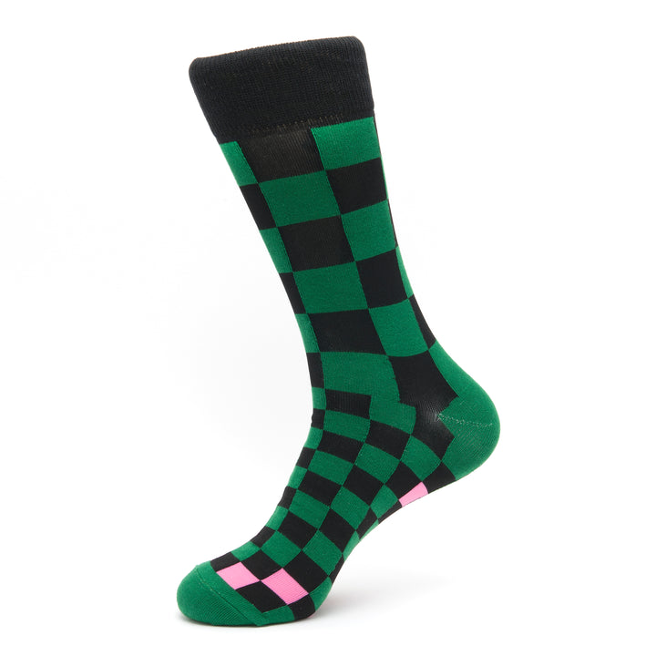 Green Collection | Quality Sock Design | Awareness Fashion | Sock GeeksStylish Mental Health Support | Sock Geeks' Cotton Socks | Green Theme