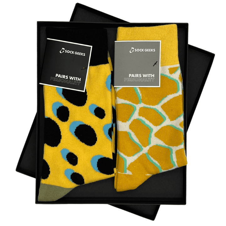 Animal Print, Cheetah Socks, Bold Socks, Sock Geeks