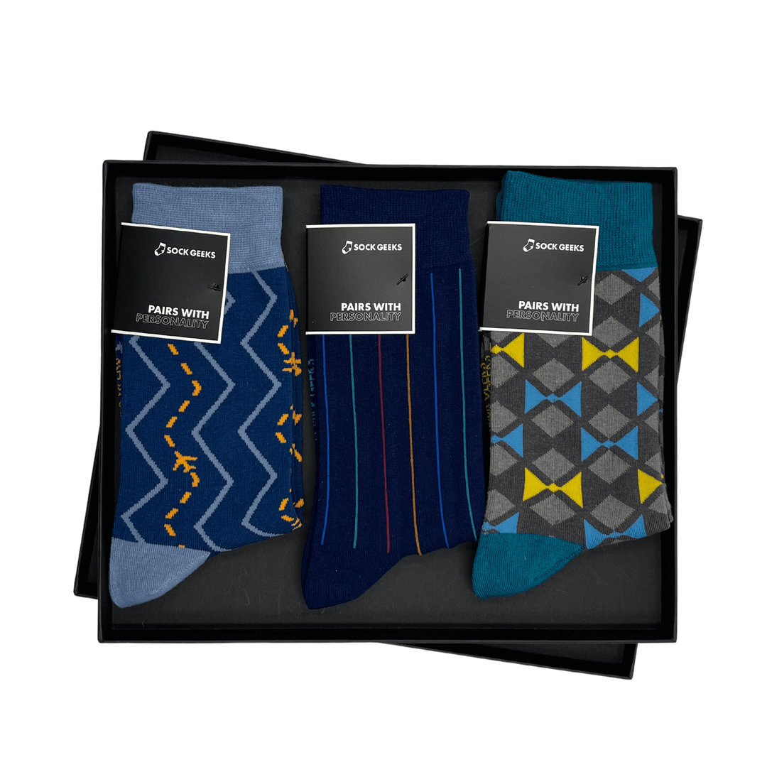 Business socks | Professional attire | Luxury gift Business socks | Sophisticated style | Bow pattern | Office wardrobe | Corporate fashion | Dress socks