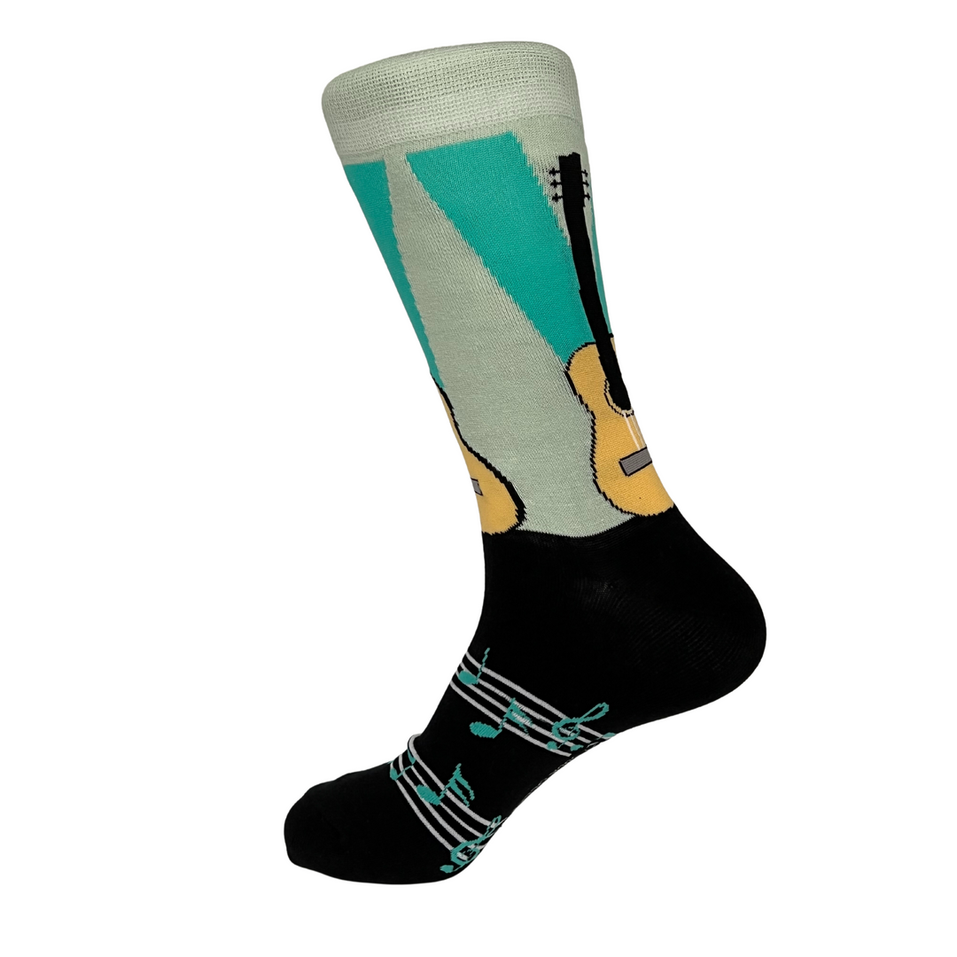 Guitar Melody | Fashion Socks | Style Symphony | Comfortable Fit | Music Collection
