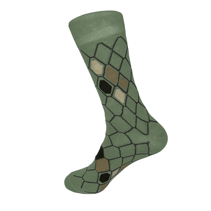 Savannah Collection | Crocodile Print Socks | Nature-Inspired Patterns | Wild Side Fashion | Comfortable Sock Design | Sock Geeks Style