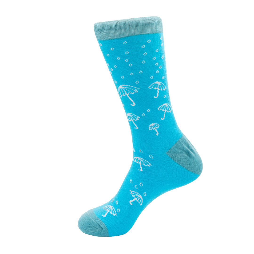 English Essence Rainy Day Socks | Sock Geeks |  British weather | Cotton Socks 