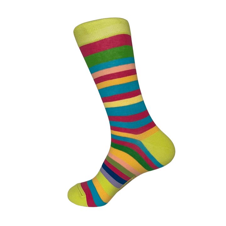 Lady Colorful Footwear from Sock Geeks | Sock Geeks' Bright Colors and Stripes