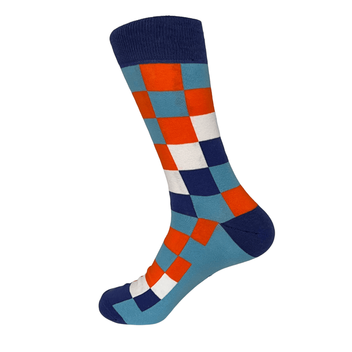 Twilight Socks| Modern Fashion | Geometric Design | Vibrant Colors