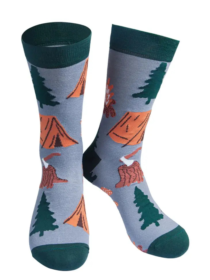 Socks For Hikers | Bamboo Outdoor Adventures Collection | Sock Geeks