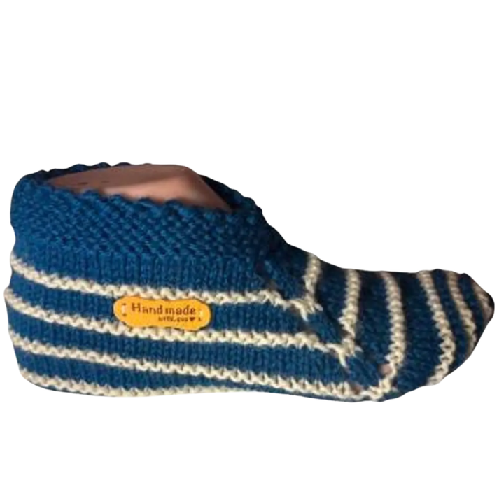 wool blend slipper socks | handmade socks uk | winter slipper socks | lounge socks | warm socks