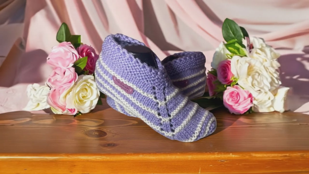 Luxury cosy socks UK | Ethical handmade slippers