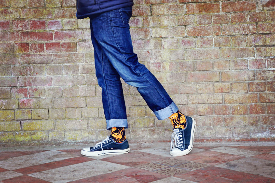Funky Cotton Socks for Men | Flutter Collection | Sock Geeks