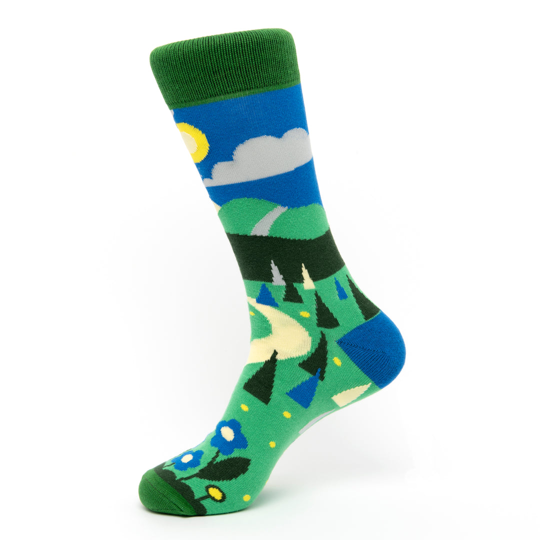 Cotton Socks | 3 Pairs Luxury Sock Gift Box | Sock Geeks