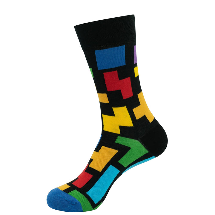 Retro socks | Vintage-inspired designs | Classic gaming patterns | Nostalgic sock collection | 70s and 80s fashion socks
