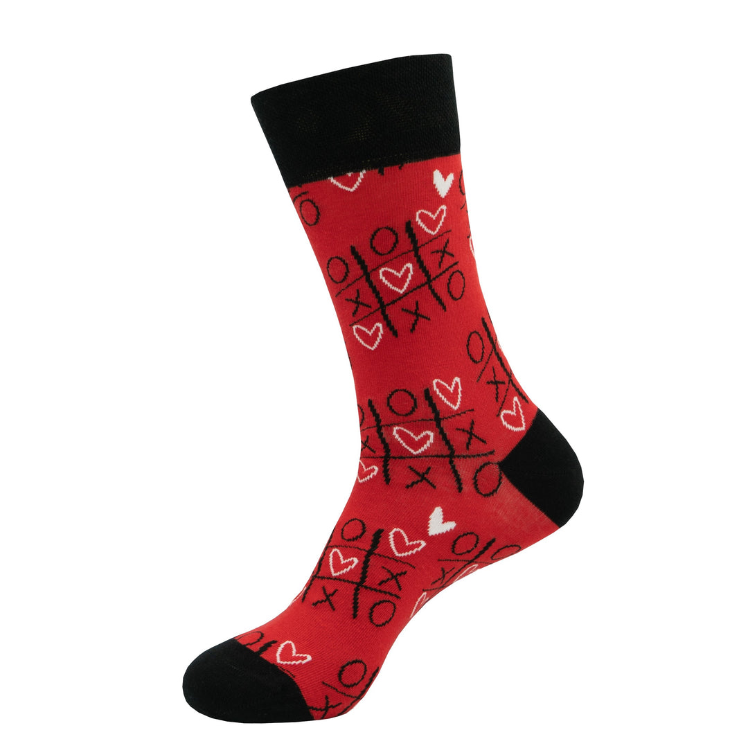 Valentine's Day | Love-themed Collection | Fun Socks | Men's Socks | Women's Socks | UK 7-11 | UK 3-8 | Extreme Design | Colorful Variation | Spread Love | Affectionate Gifts
