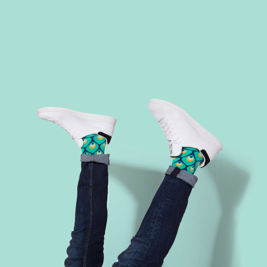 Peacock Socks | Happy Socks | Sock Geeks