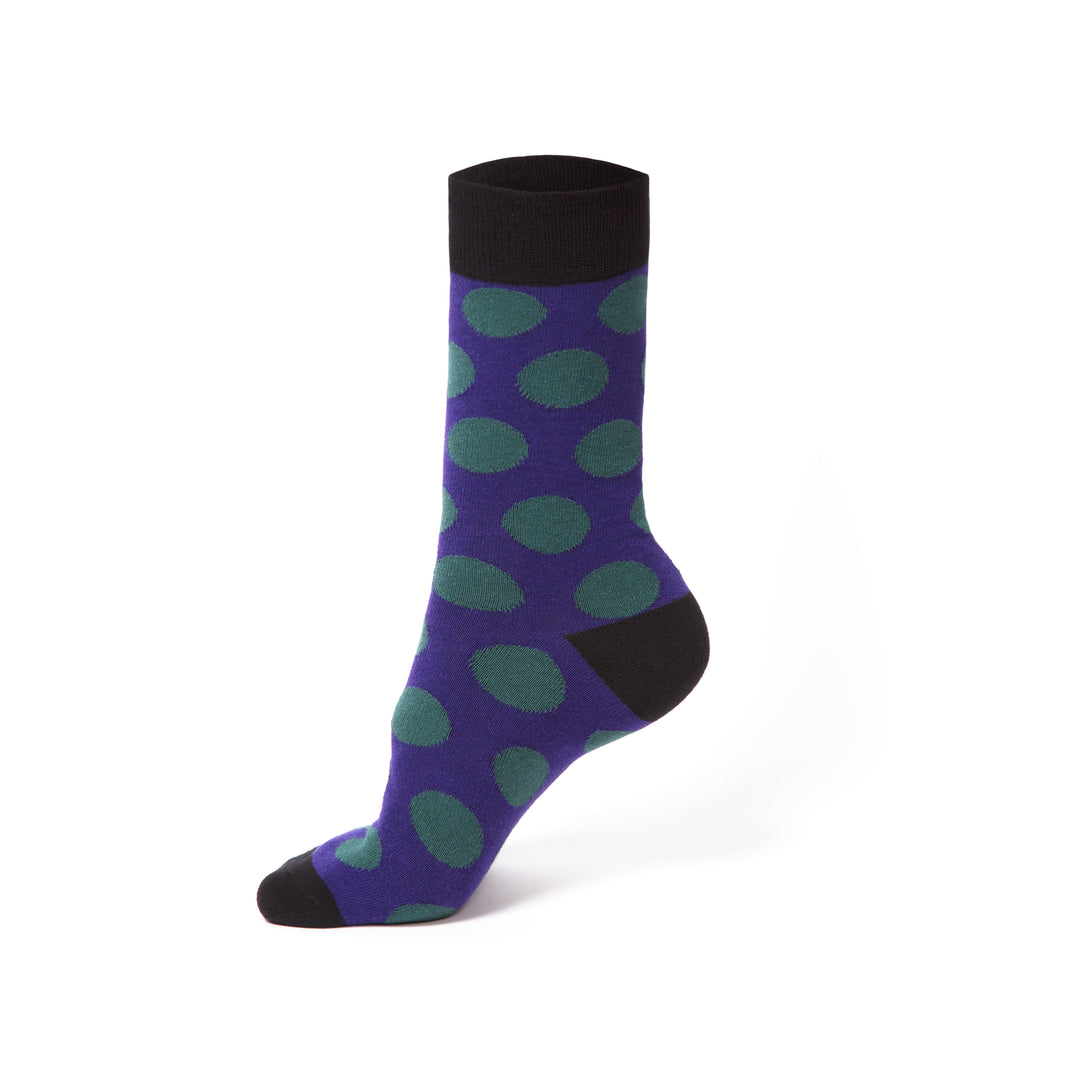 Polka Sock Geeks Originals | Stylish Men's Socks | UK 7-11 | Playful Design | Timeless Charm