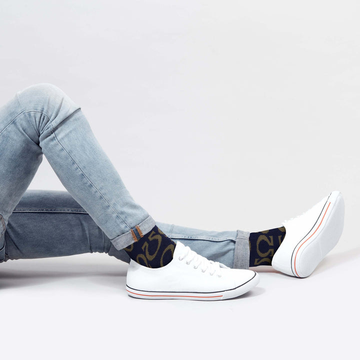 Mens Stylish Socks | Fonts Collection - Bodoni | Sock Geeks